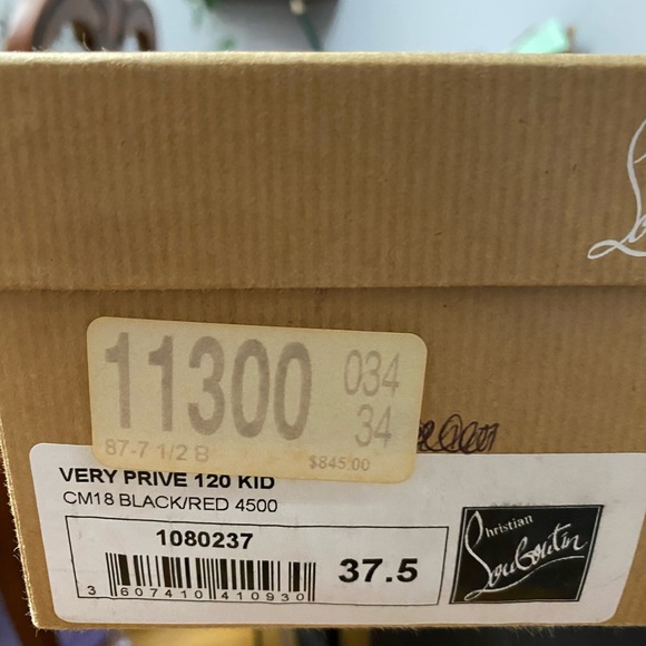 Christian Louboutin Very Prive 120 Kid - Picture 8 of 8